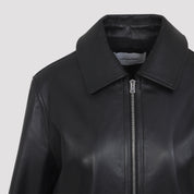 Yves Salomon Leather - Black | fb368c41362eecf37547867c4147d7badf566904