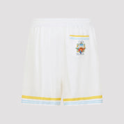 Casablanca Flower Court Icon Shorts - MEN CLOTHING - Casablanca - T.Luxy