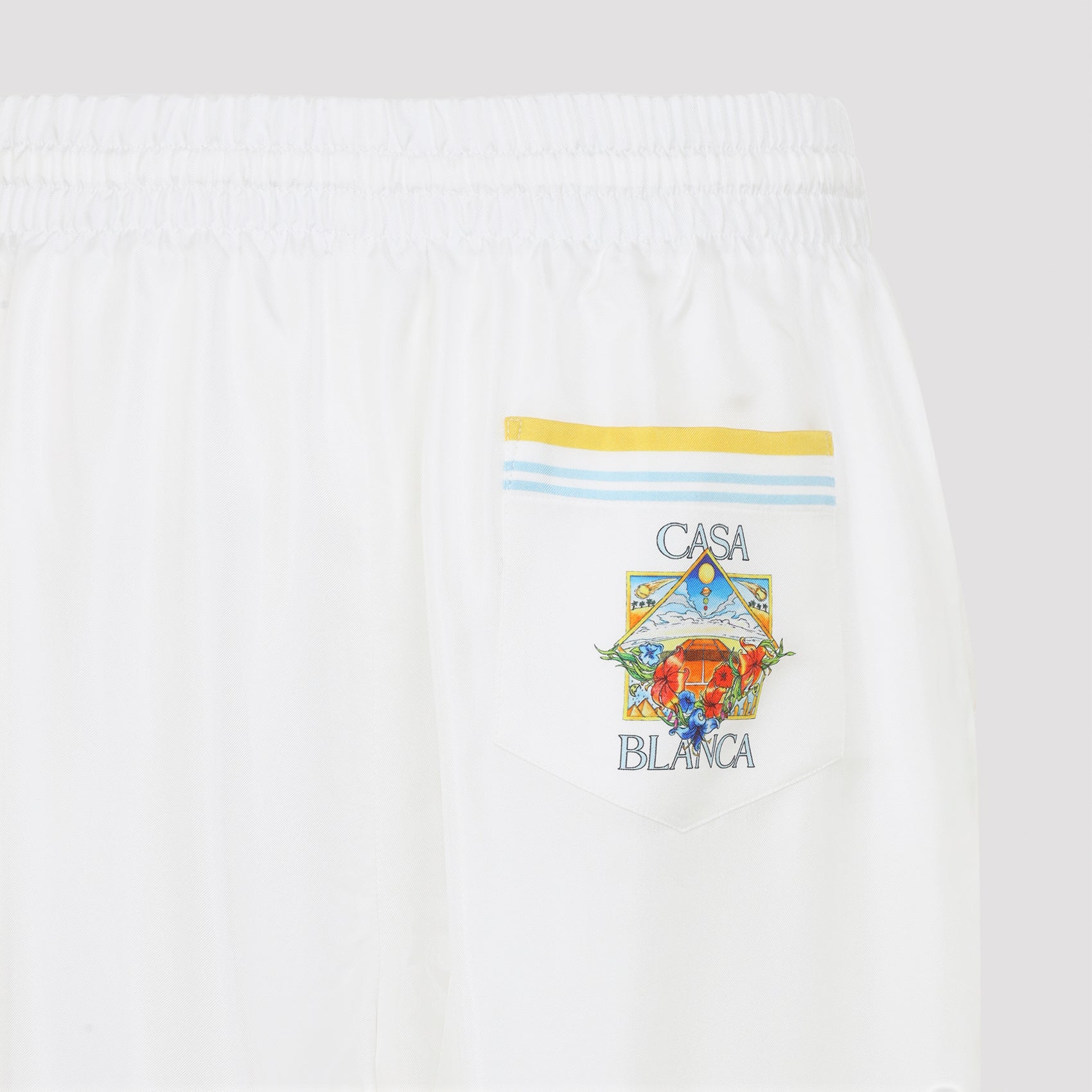 Casablanca Flower Court Icon Shorts - MEN CLOTHING - Casablanca - T.Luxy
