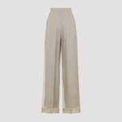Max Mara Pianoforte Regular & straight leg - Nude & Neutrals | 6f9034b938f363ffebef364f250c3d46e9085d5e
