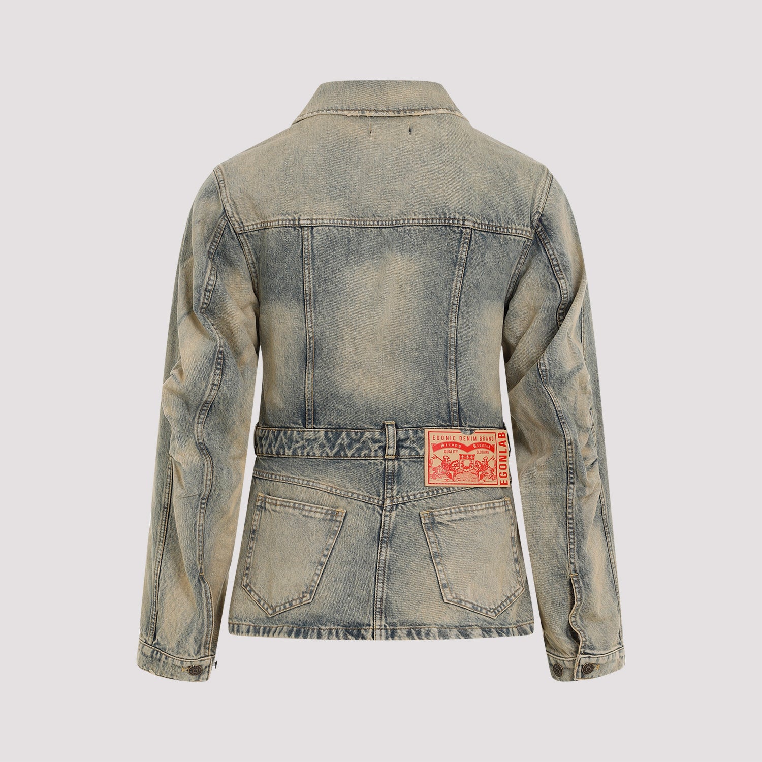 Egonlab Cutout Denim Jacket - MEN CLOTHING - Egonlab - T.Luxy