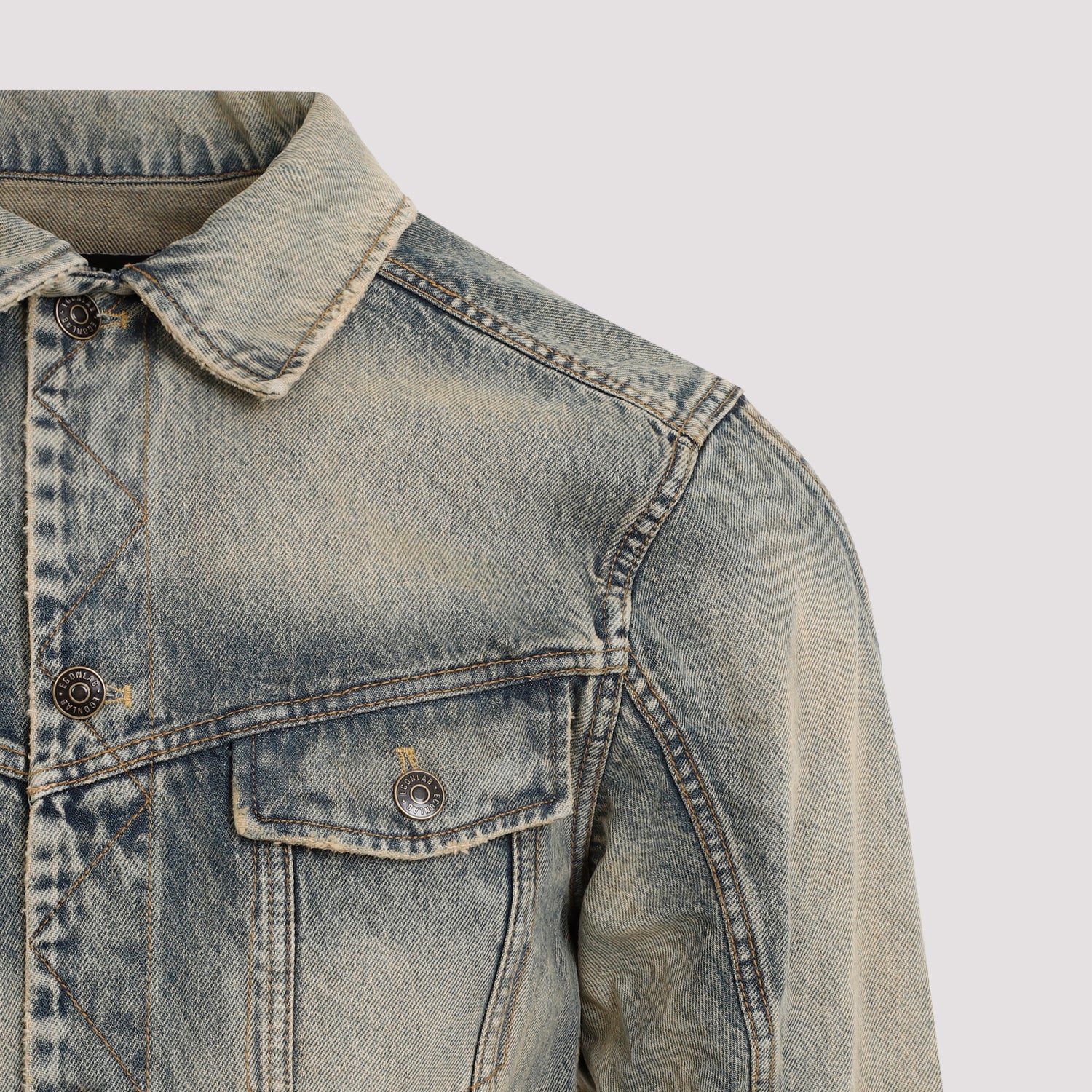 Egonlab Cutout Denim Jacket - MEN CLOTHING - Egonlab - T.Luxy