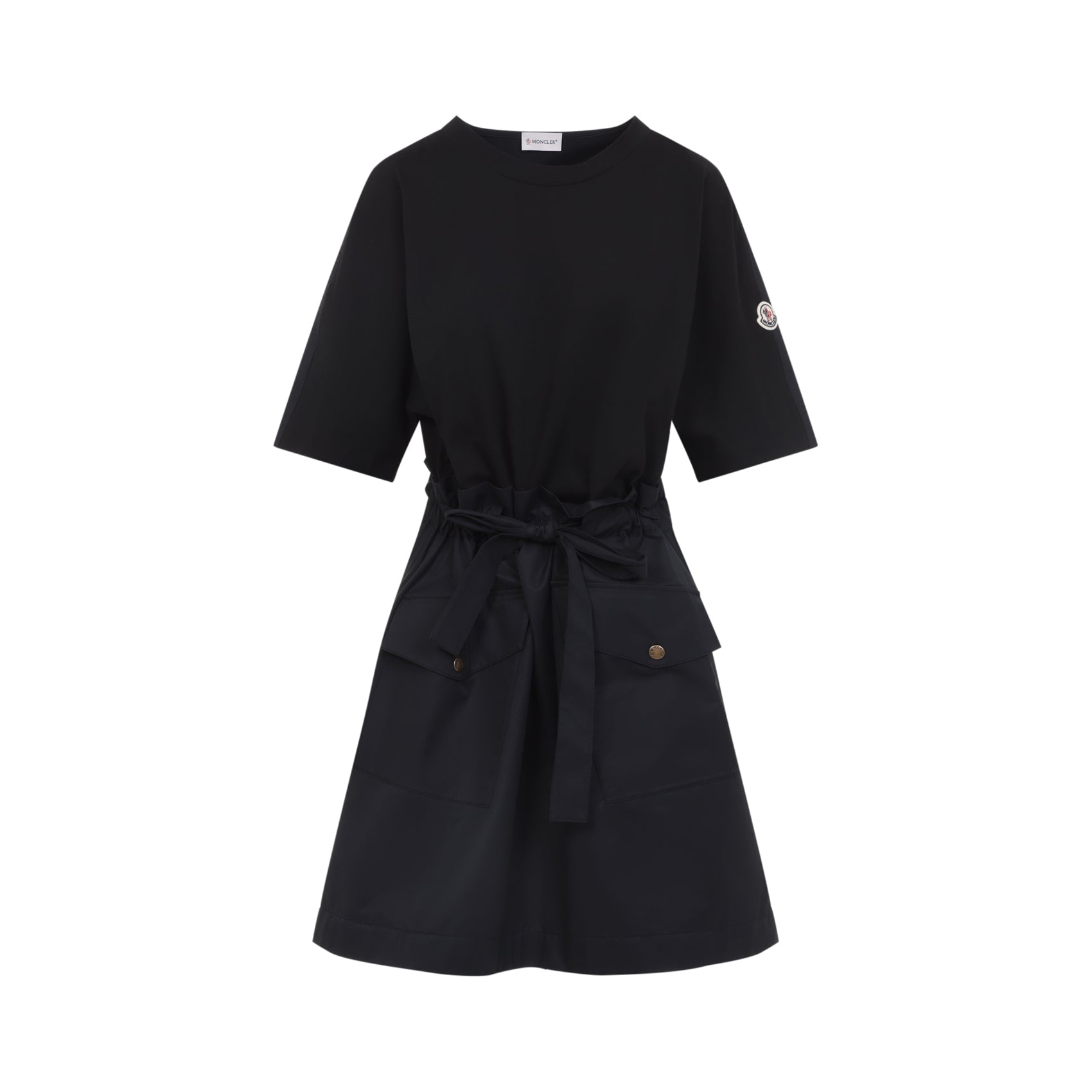 Moncler Cotton Mini Dress - WOMEN CLOTHING - Moncler - T.Luxy