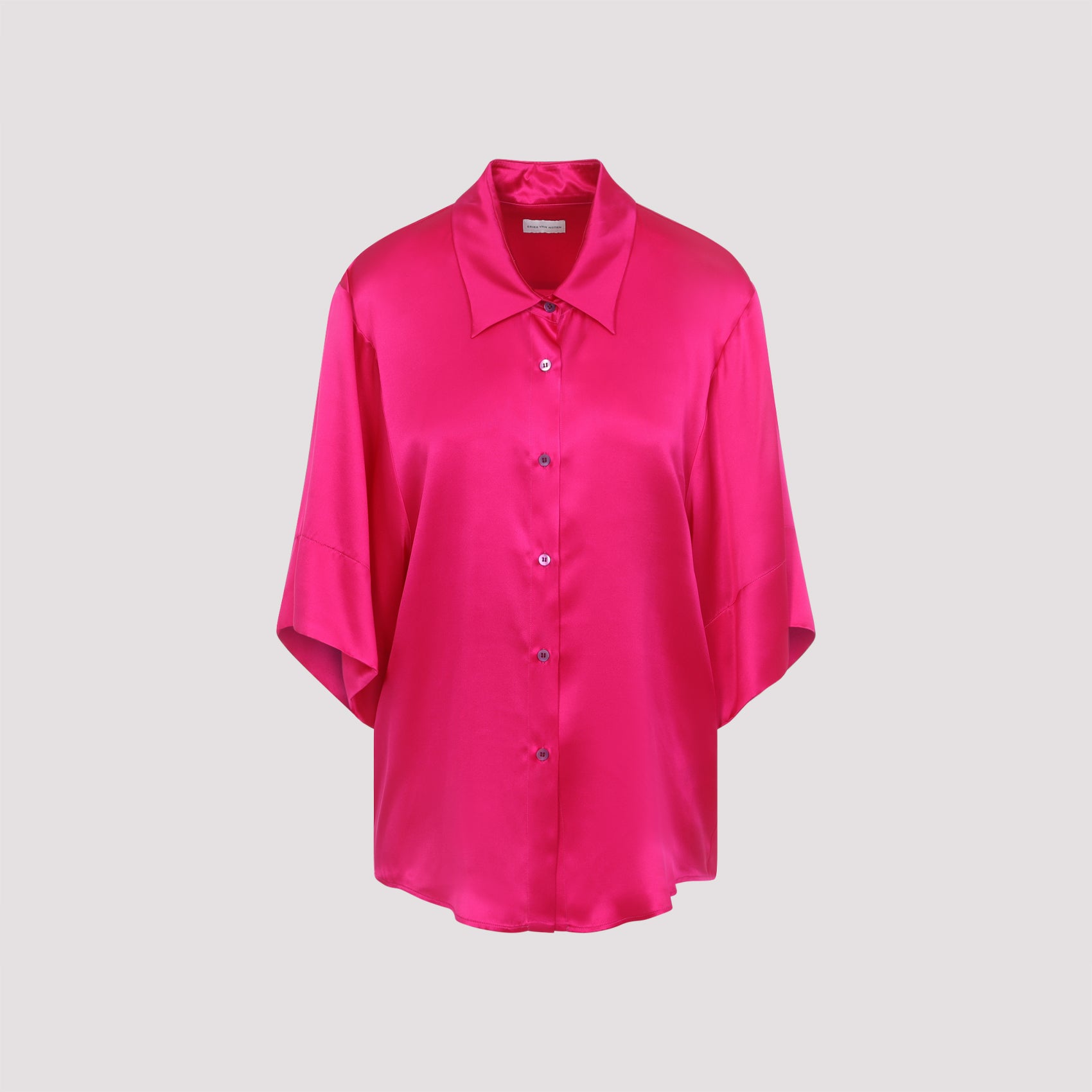Dries Van Noten Shirts - Pink & Purple | 6c41cd29ce4f9c277adc1efd3bedaee3be2811f6