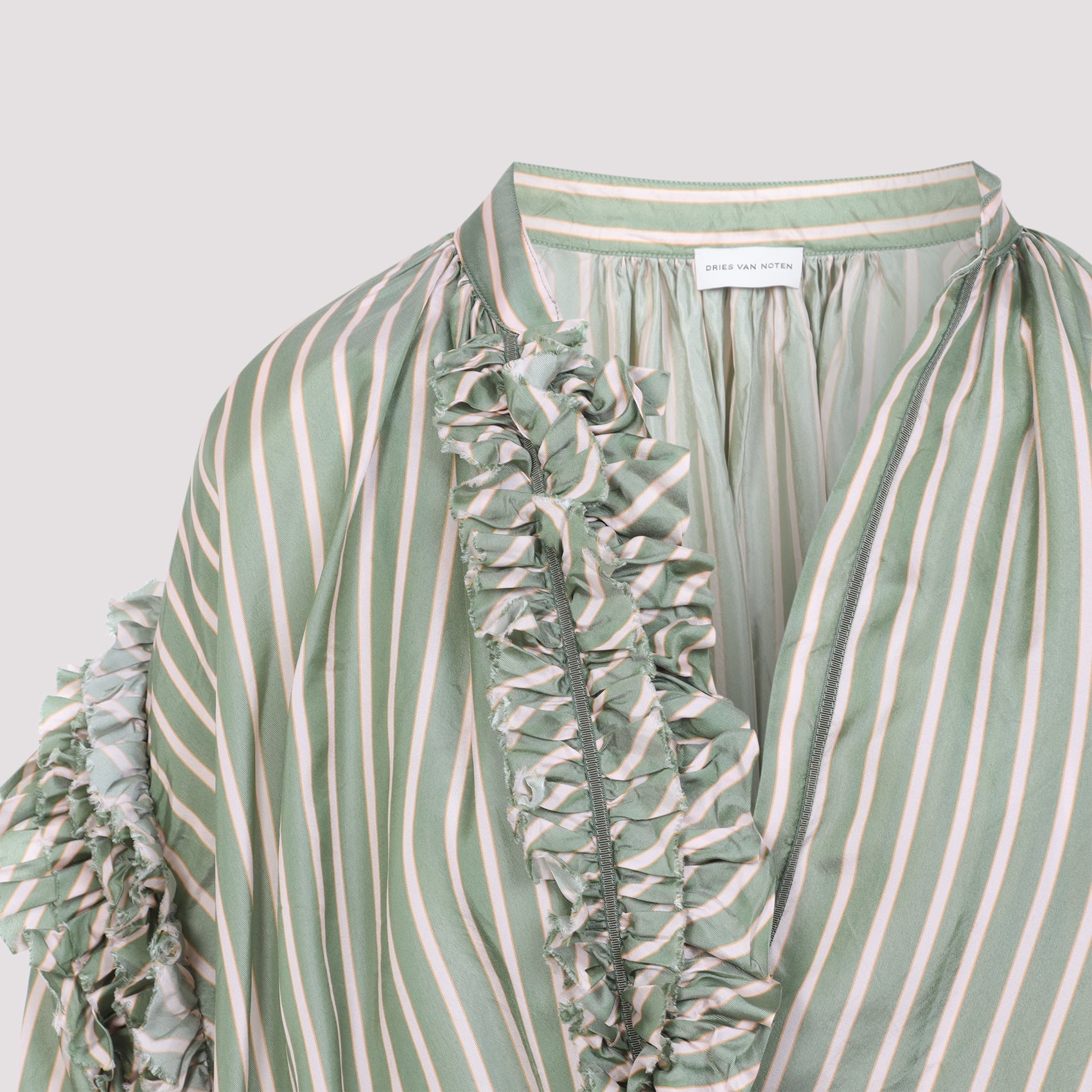 Dries Van Noten Shirts - Green | f166dc7bfadbf27b53b872a71985f9575121a708