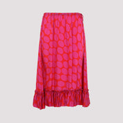 Dries Van Noten Midi skirts - Pink & Purple | 8ddade80b3b29df27835cb1638fe4257649b0bbd