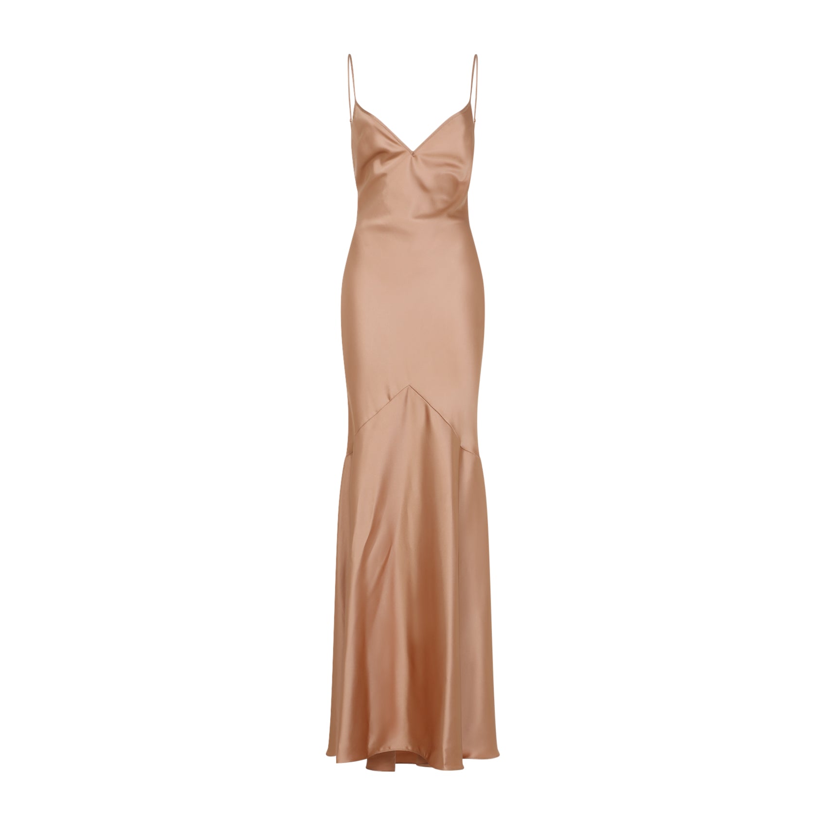 Elisabetta Franchi Satin Gown Dress - WOMEN CLOTHING - Elisabetta Franchi - T.Luxy