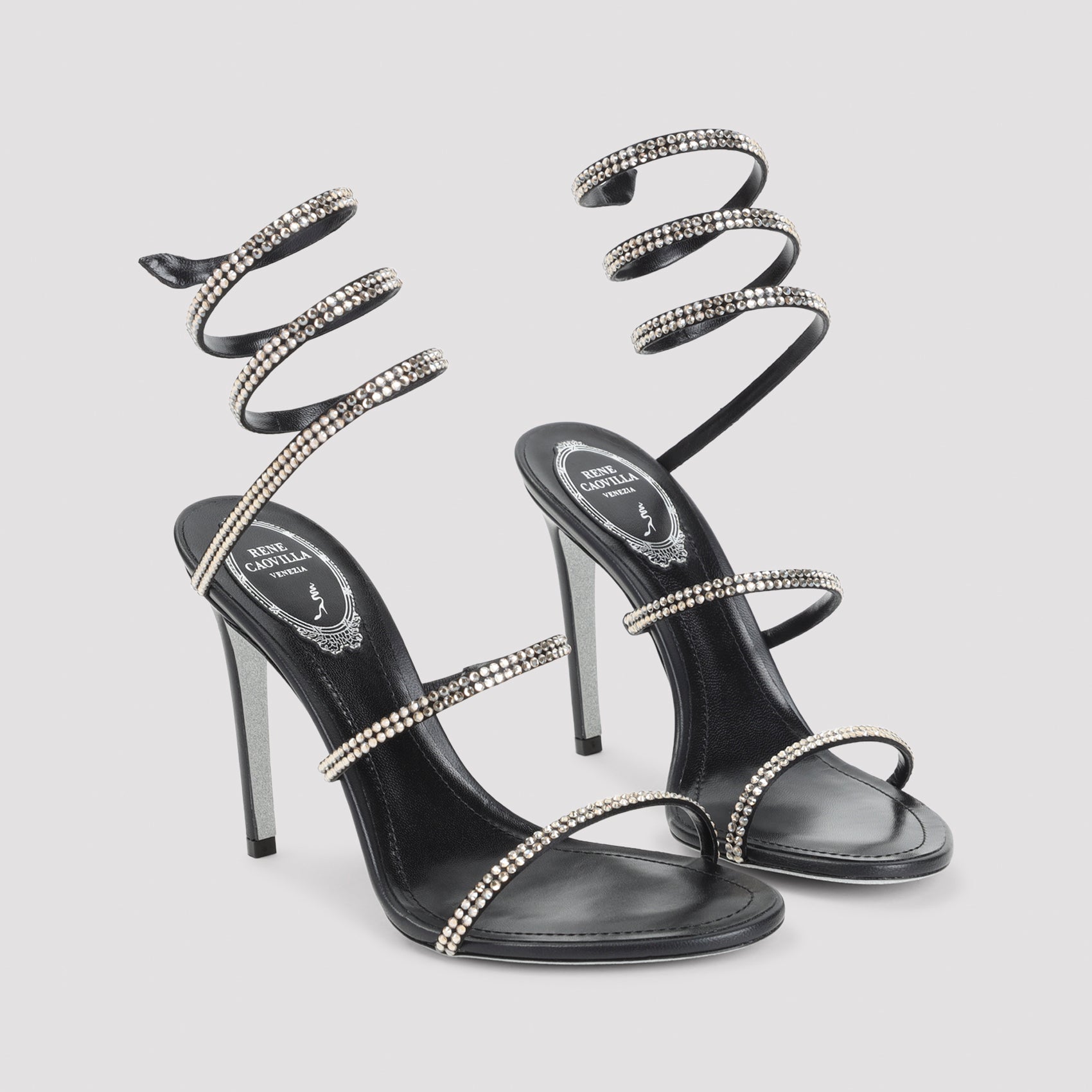Renè Caovilla Snake Sandal - WOMEN SHOES - Rene` Caovilla - T.Luxy