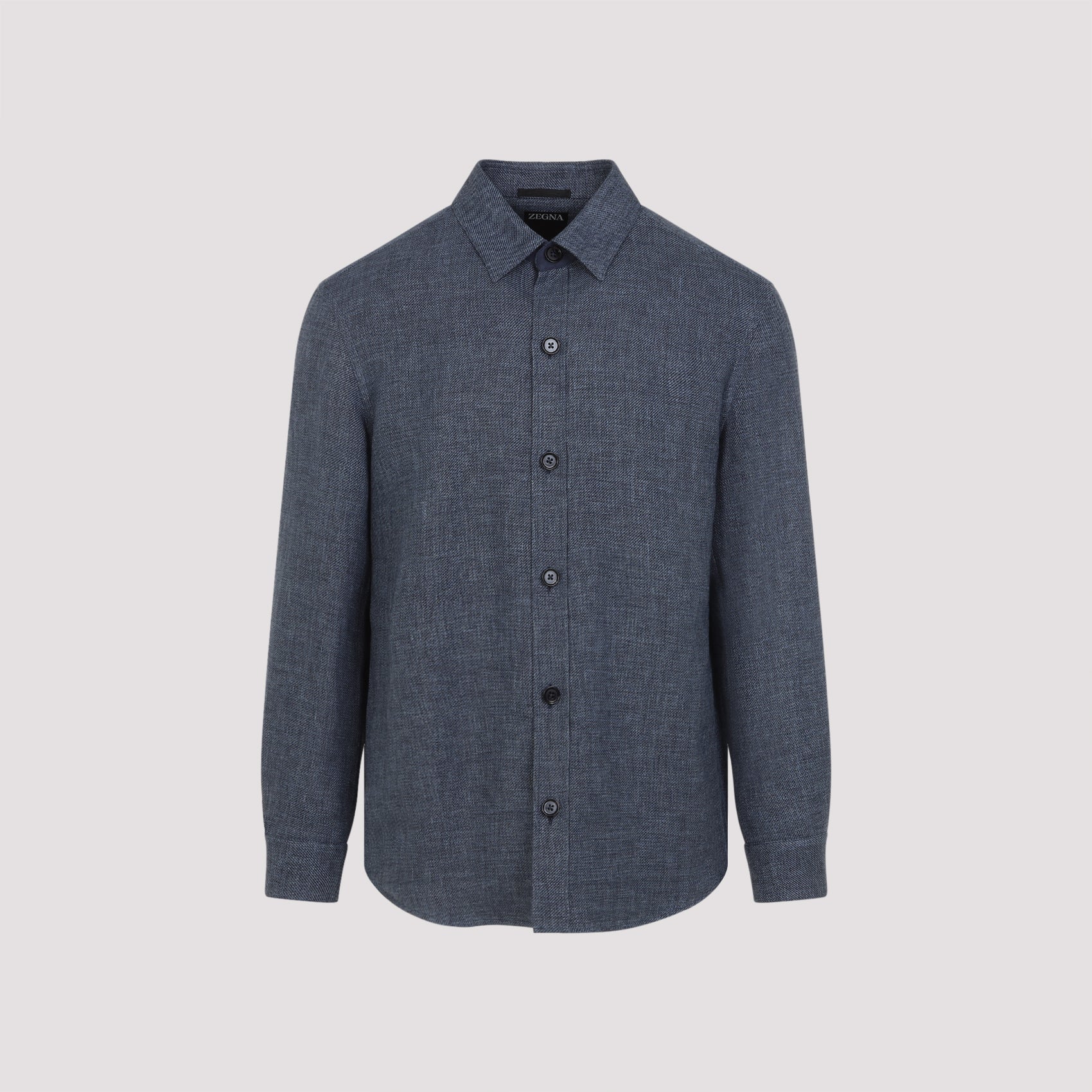 Zegna Shirts - Blue | 7db507792ef92b39acaf13772d17b24bd0d7b41a
