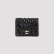 Miu Miu Wallet(generic) - Black | 21d3a9e78490453799c2f8c60c49c0a6fb58e143