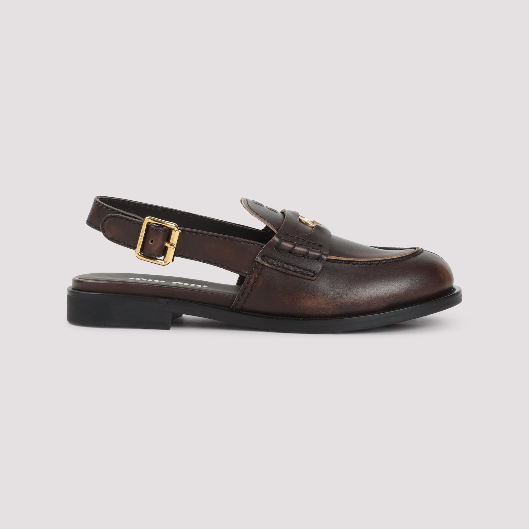 Miu Miu Loafers - Brown | 9c9363498fdf2e5cf401ce98120e3701d550b7c4