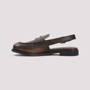 Miu Miu Loafers - Brown | c78315e7193a4d1b9f32b6c44010b871abd90107