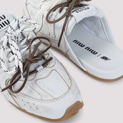 Miu Miu Pumps - White | 92bfb276aa259b09ab27fff24a4ed1c0eb20ae89