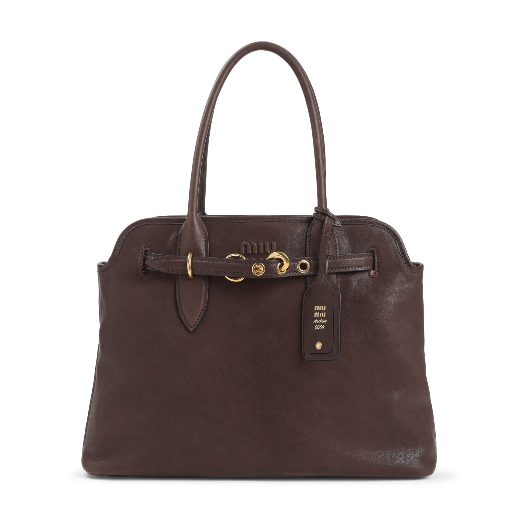 Miu Miu Handbag - Brown | 43c2855a69ef5f952e9549602d931c4ee55568bd