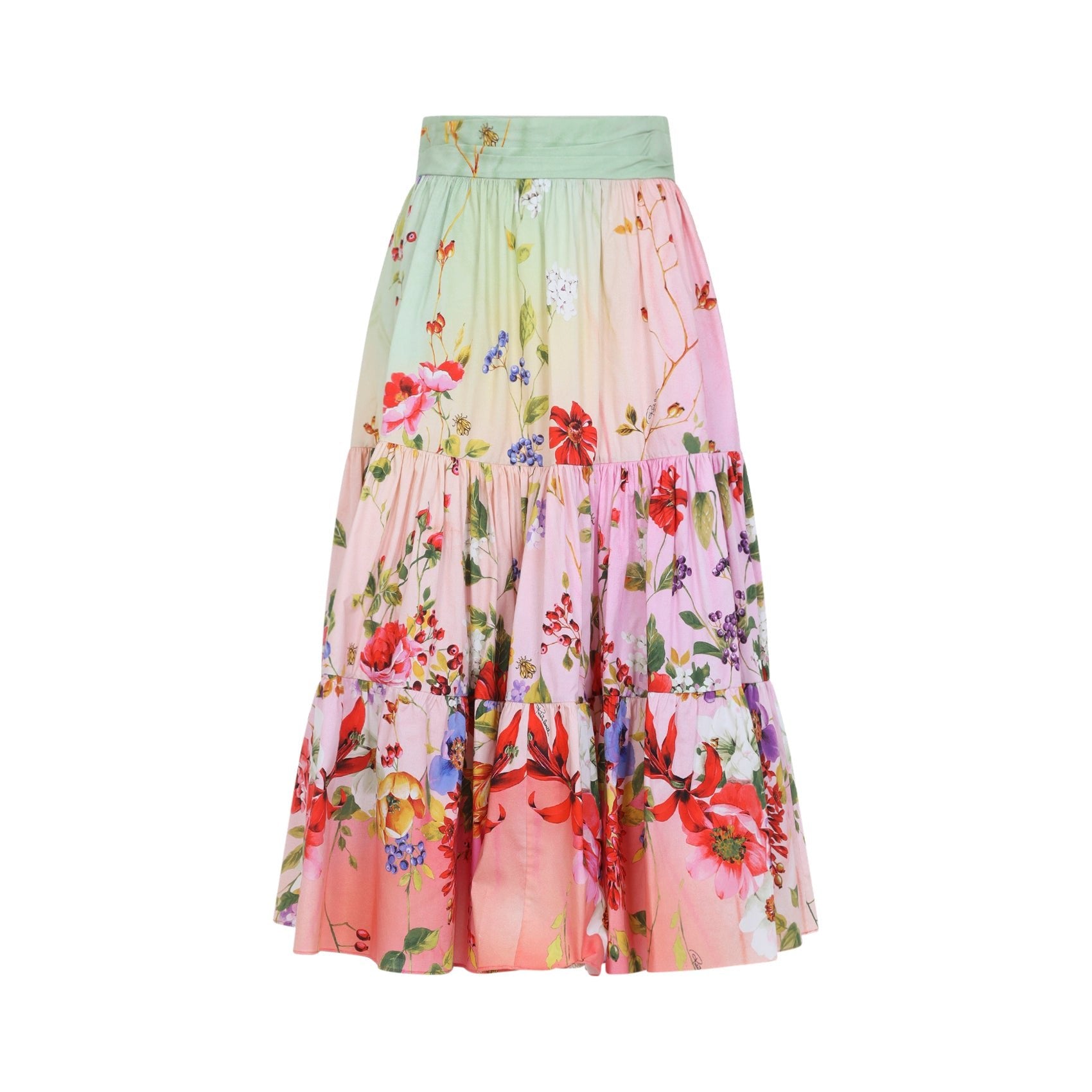 Roberto Cavalli Midi skirts - Green | bdab0a6b24cc9dcc187a8a4474a7679df4e62581