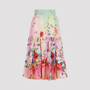Roberto Cavalli Midi skirts - Green | 133e0a0e5636a1a92142f0c885aa1796aa2e5bce