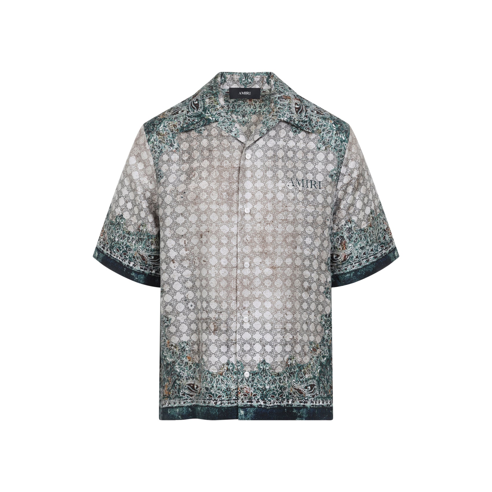 Amiri Bandana Bowling Shirt - MEN CLOTHING - Amiri - T.Luxy