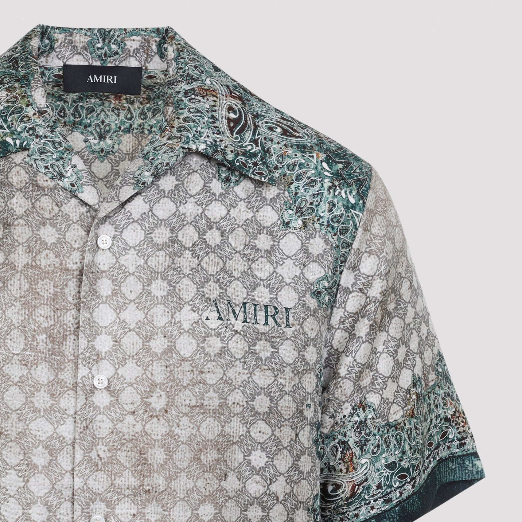 Amiri Bandana Bowling Shirt - MEN CLOTHING - Amiri - T.Luxy