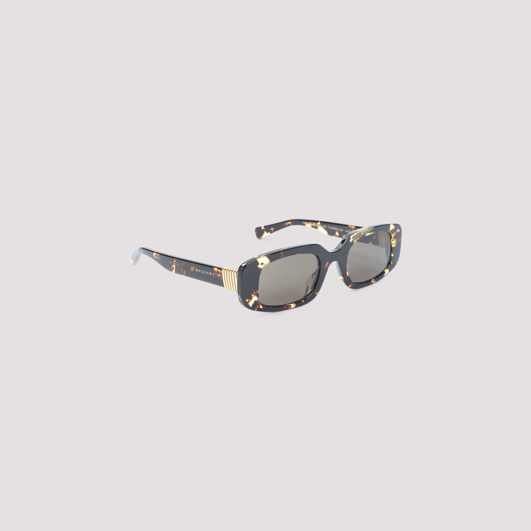 Bulgari Eyewear Tubogas Spotted Havana Sunglasses - WOMEN ACCESSORIES - Bulgari - T.Luxy