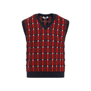 Jil Sander Gilet - Red | eba68e8ccba14ea484231c05e6392671ef70e736