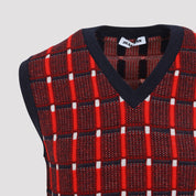 Jil Sander Gilet - Red | 04d51259c2dc36fd8680f0dbd0ed17cf729af834