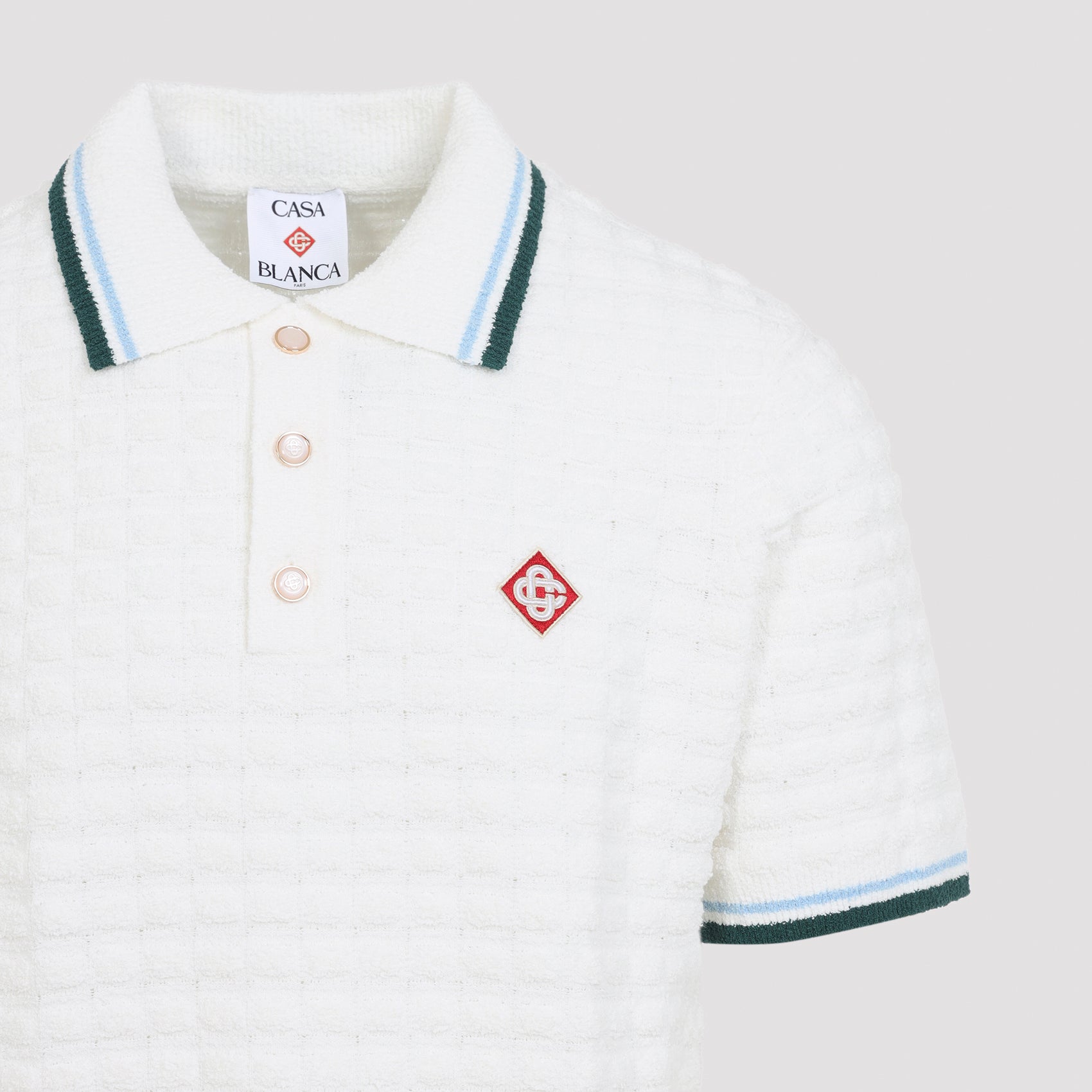 Casablanca Polo - White | 4b300da3f9449f39e3a498a661732e2e448ef92b