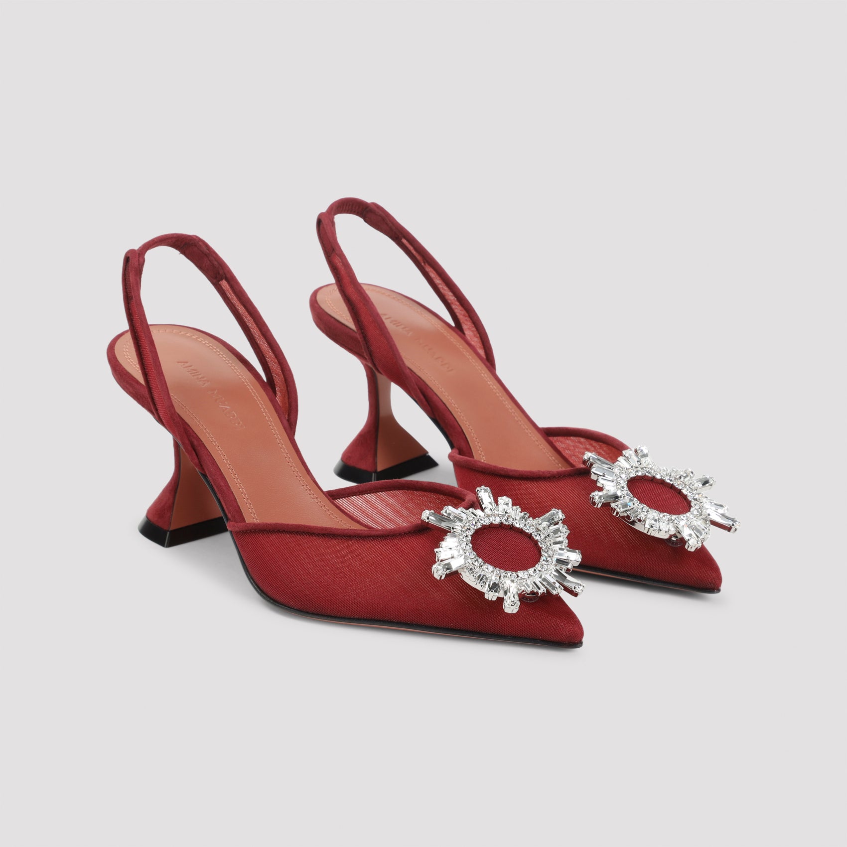 Amina Muaddi Pumps - Red | 02055c174a67f88ee2fa737646f8628c85ad53d7