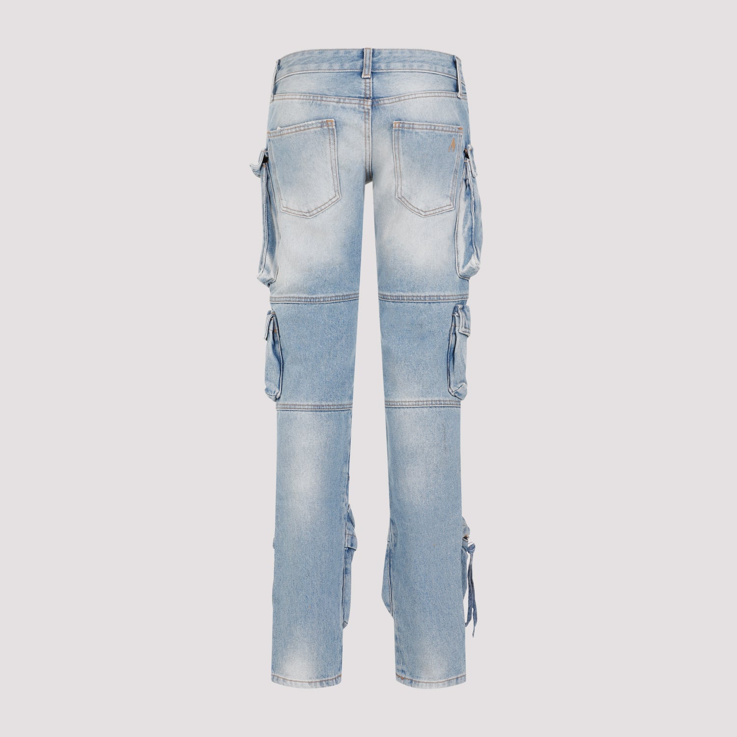 The Attico Regular & straight leg - Blue | f7ff3709b47d04683c979771544735548d7a074d