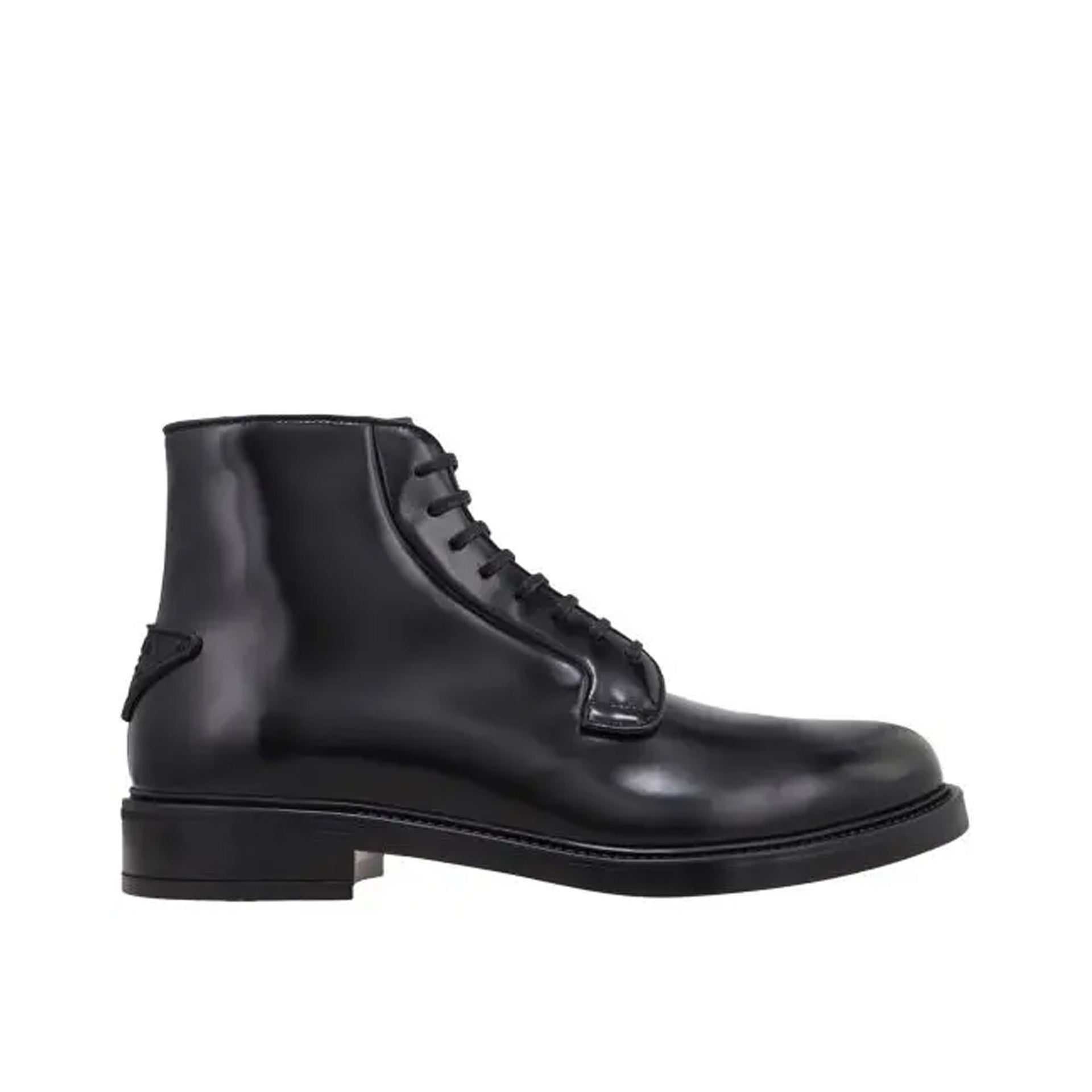 Prada Leather Lace - Up Boots - MEN SHOES - PRADA - T.Luxy