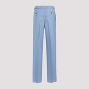 Lanvin Wide leg - Blue | 0b73d44feba7f41c95fdab2a90629e5a69900bbb