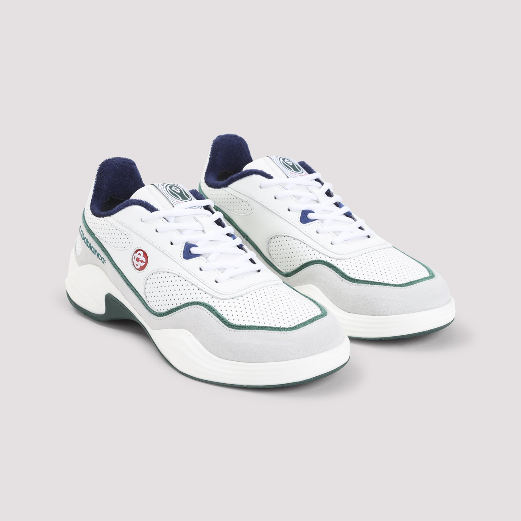 Casablanca Sneakers - White | 639831b3f736d0424286c4d7a2ebec45875038f8