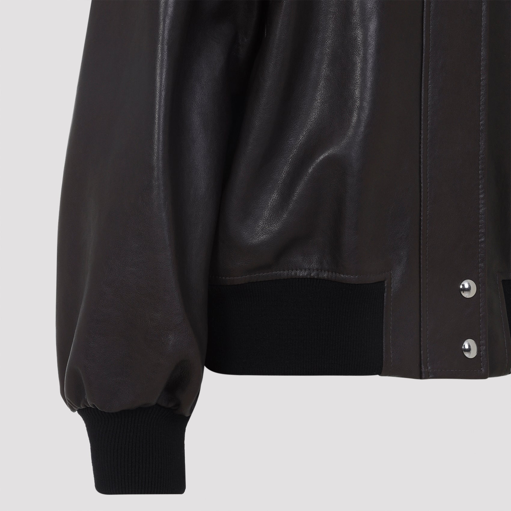 Khaite Leather - Brown | b4242f210a13785c753535bdaa6393f8c386b826