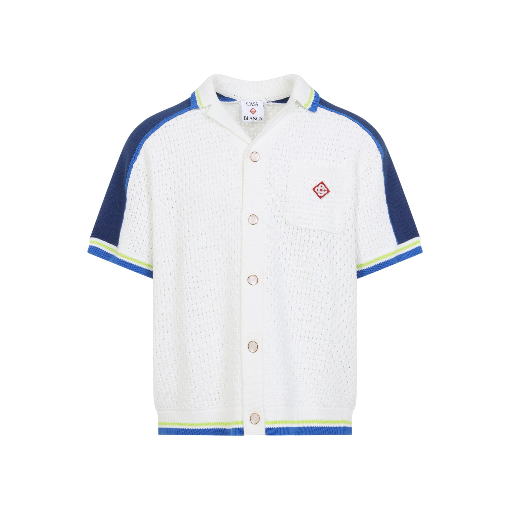 Casablanca Crochet Shirt - MEN CLOTHING - Casablanca - T.Luxy