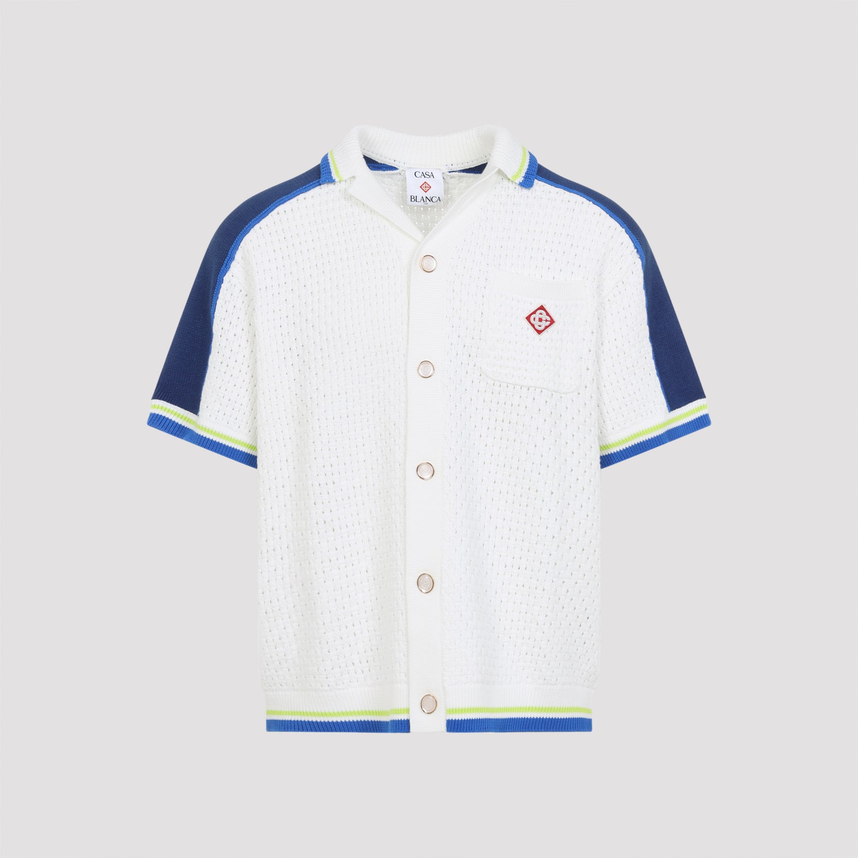 Casablanca Crochet Shirt - MEN CLOTHING - Casablanca - T.Luxy