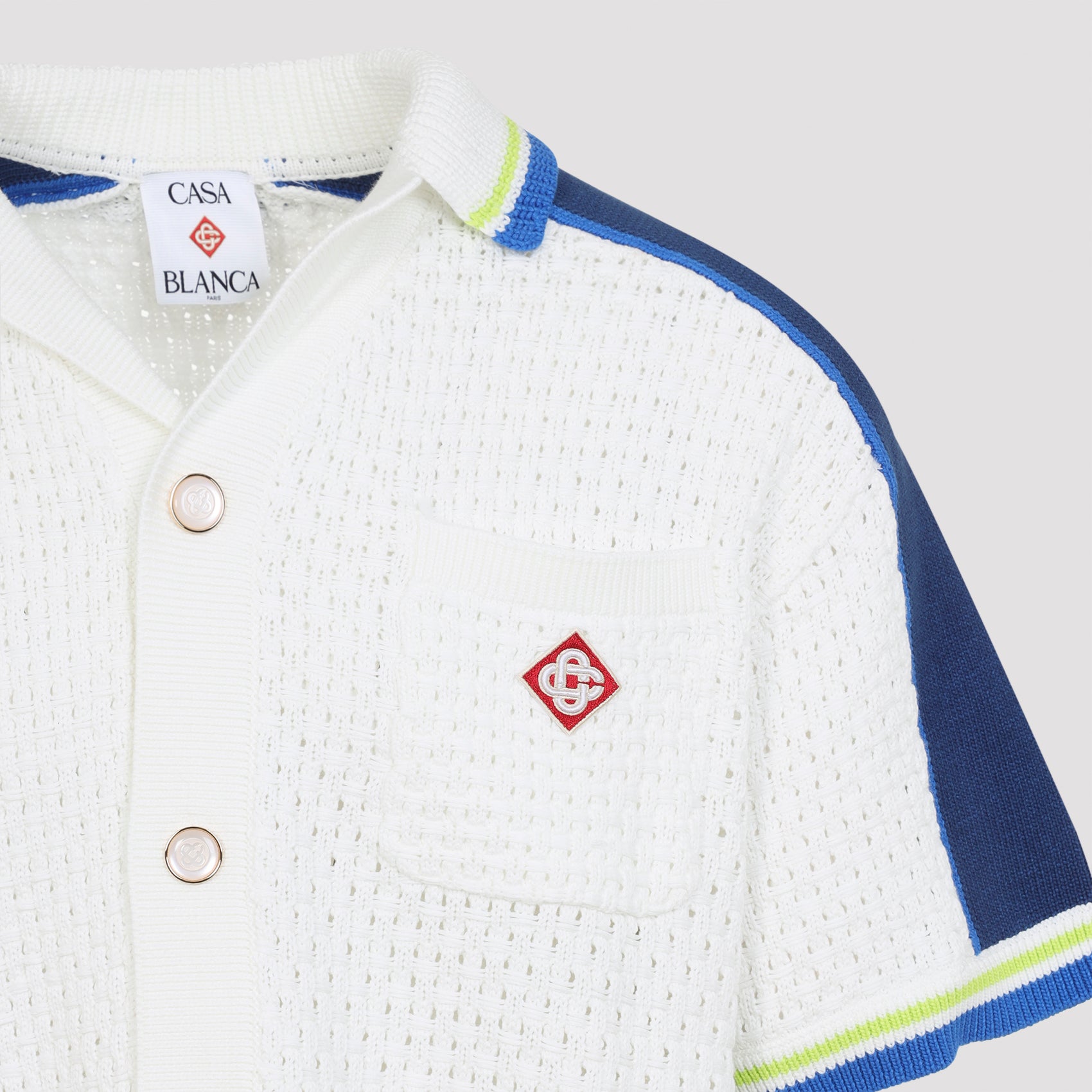 Casablanca Crochet Shirt - MEN CLOTHING - Casablanca - T.Luxy