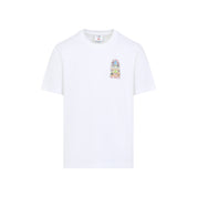 Casablanca Orchid Court T-Shirt - MEN CLOTHING - Casablanca - T.Luxy
