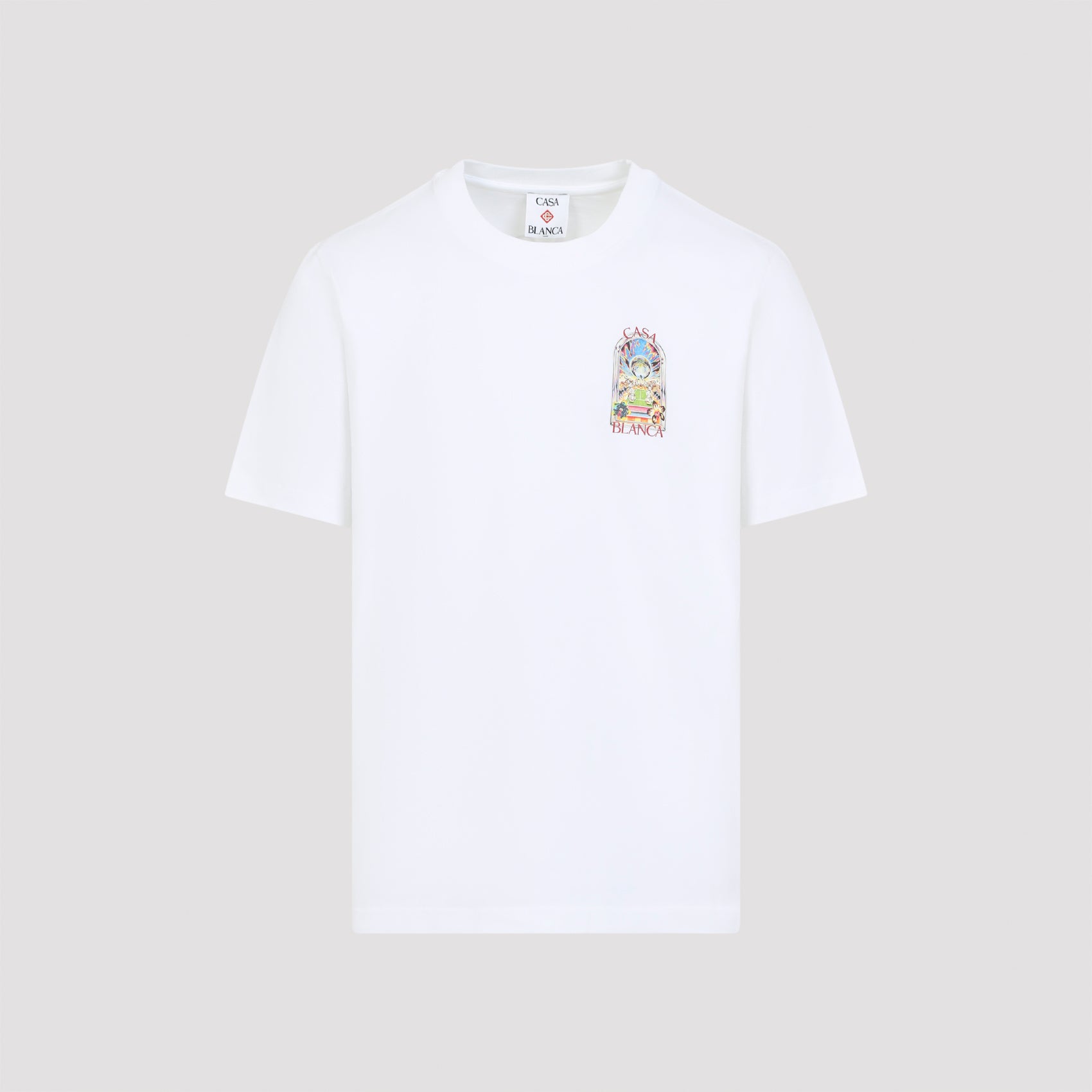 Casablanca Orchid Court T-Shirt - MEN CLOTHING - Casablanca - T.Luxy