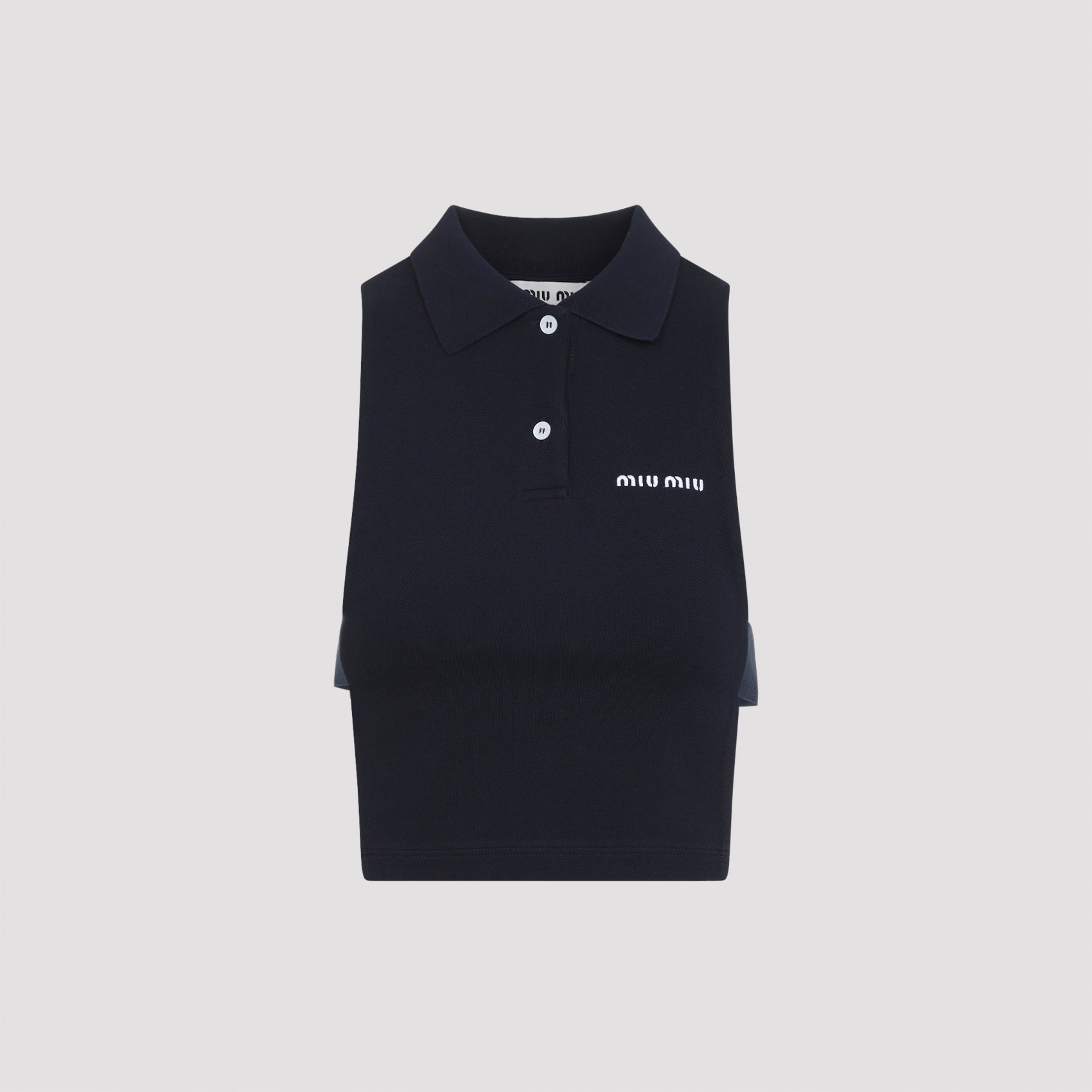 Miu Miu Polo - Blue | 3f5339f71a7ec5eb380493dbb7bcdbe586cade3e