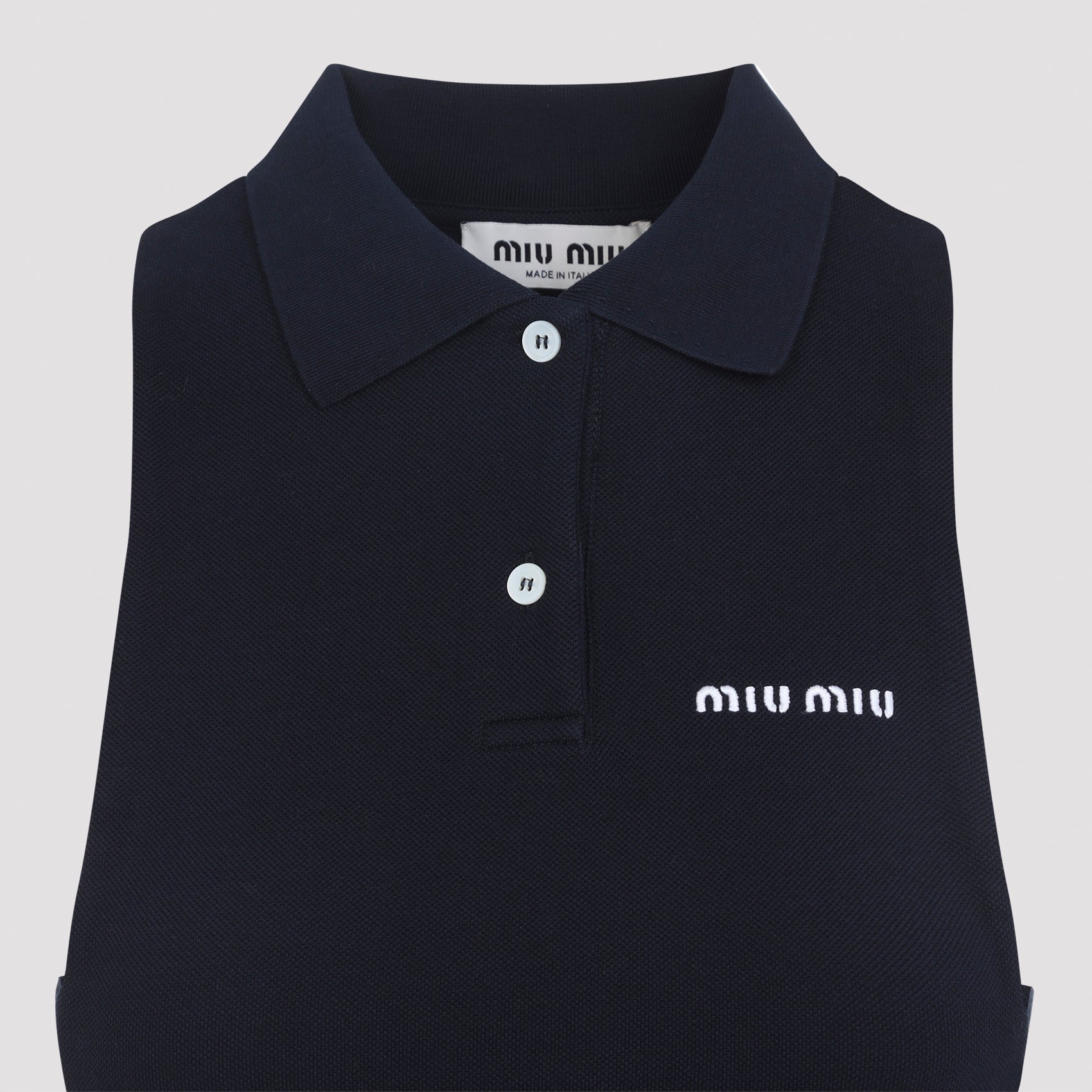 Miu Miu Polo - Blue | 6946f6a16f5226ba7a9f00f2e3febfe215ffd352