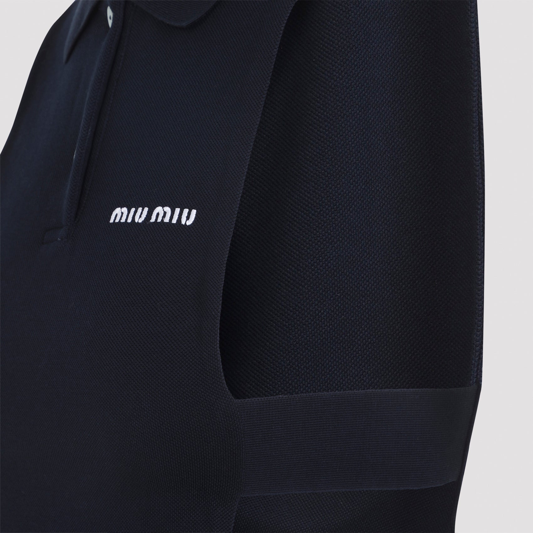 Miu Miu Polo - Blue | 4a9646bad7beeed706eede8cd68ad8243b8a76b4