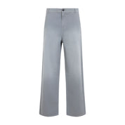 Miu Miu Regular & straight leg - Metallic | f0785f86c767d46dff87076ebcdc5d47d0283ffa