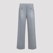 Miu Miu Regular & straight leg - Metallic | 38dff01b573dabd4e83e1dd3fdbbcbae8125b12f