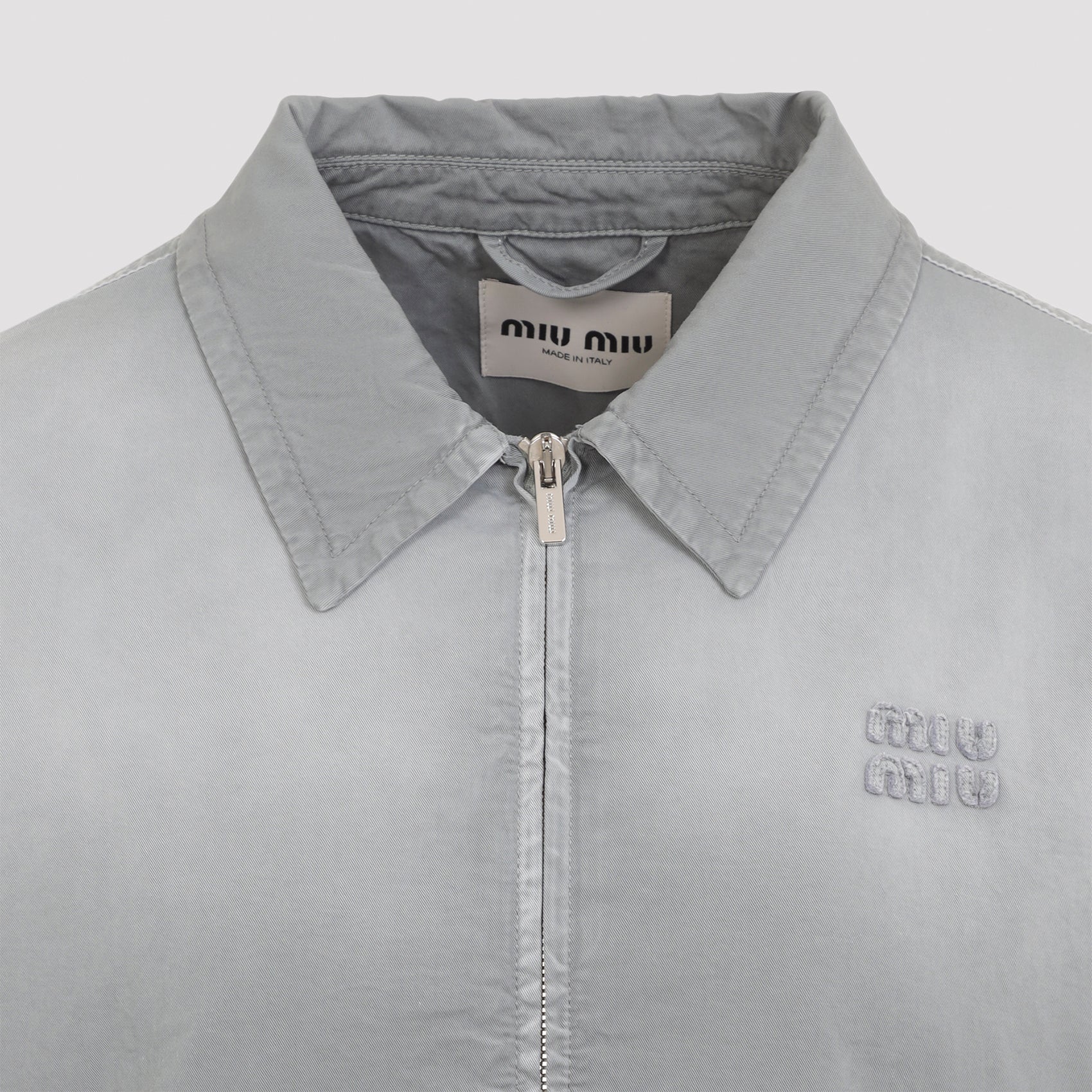 Miu Miu Jackets - Metallic | 643a34920e1794cedb57910073bfc4eaa5074b2f