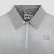 Miu Miu Jackets - Metallic | 643a34920e1794cedb57910073bfc4eaa5074b2f