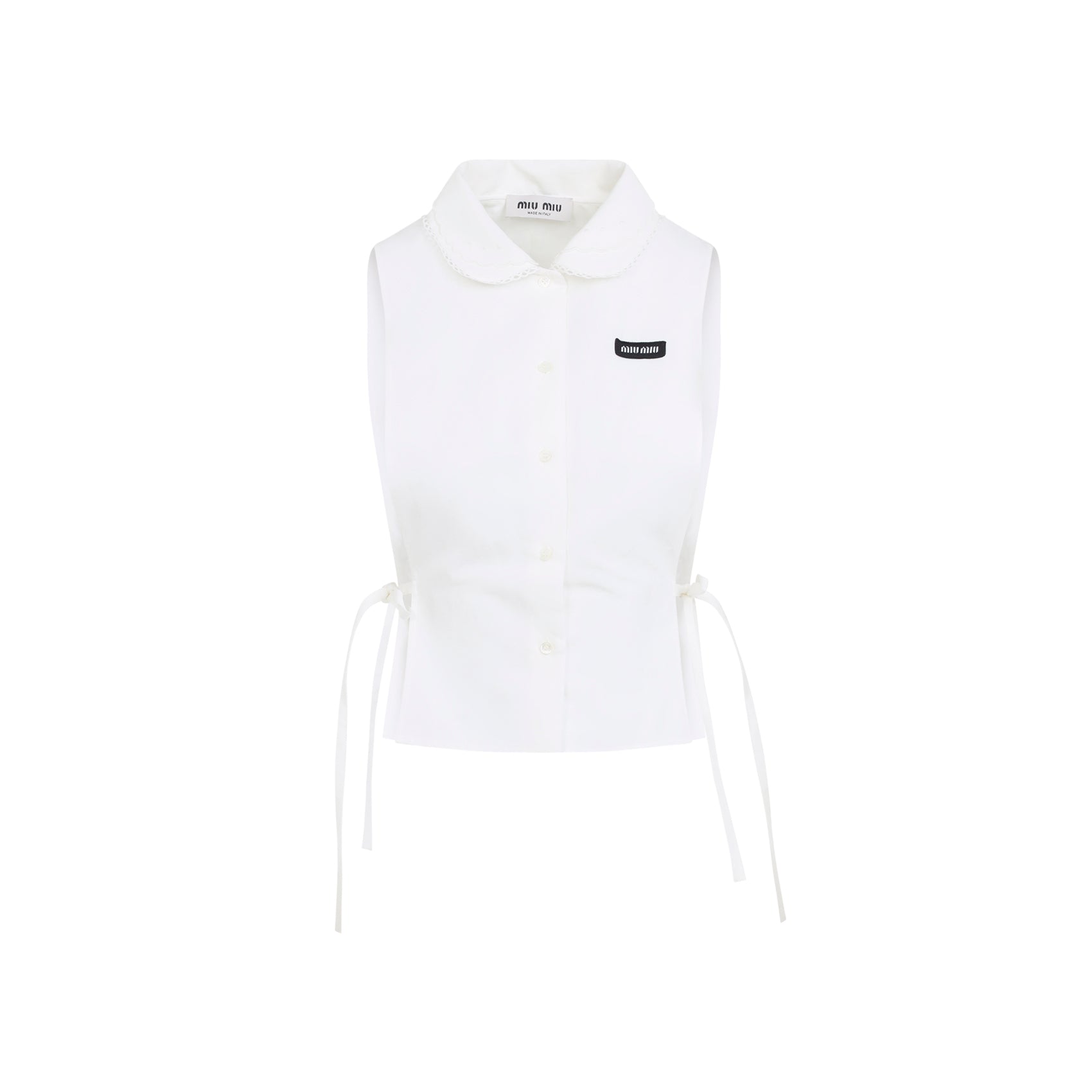 Miu Miu Shirts - White | 456e6d3dd2205b4a1fc9066bb42e3d0af0639811