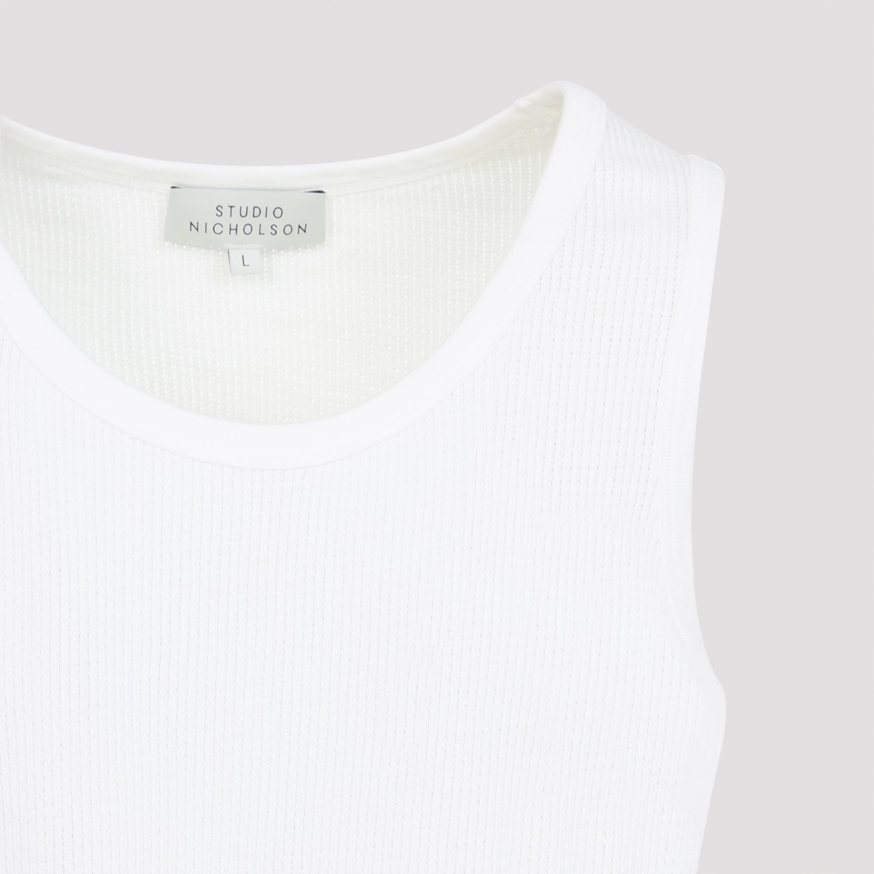 Studio Nicholson Vests & tanks - White | d333cf8e9b88a00a446f8c7b549c437fa577e285