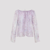 Alberta Ferretti Blouse - Pink & Purple | d93b830b9ebd0d350652d3be75723e0441bfb30a