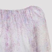 Alberta Ferretti Blouse - Pink & Purple | 9aee28a5e09ec7d7e8e8cee4245295aef9cebcea