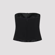 Giorgio Armani Tops - Black | a9e90bed6c19edcdacf2a3d4ac26832fe7acc4e0