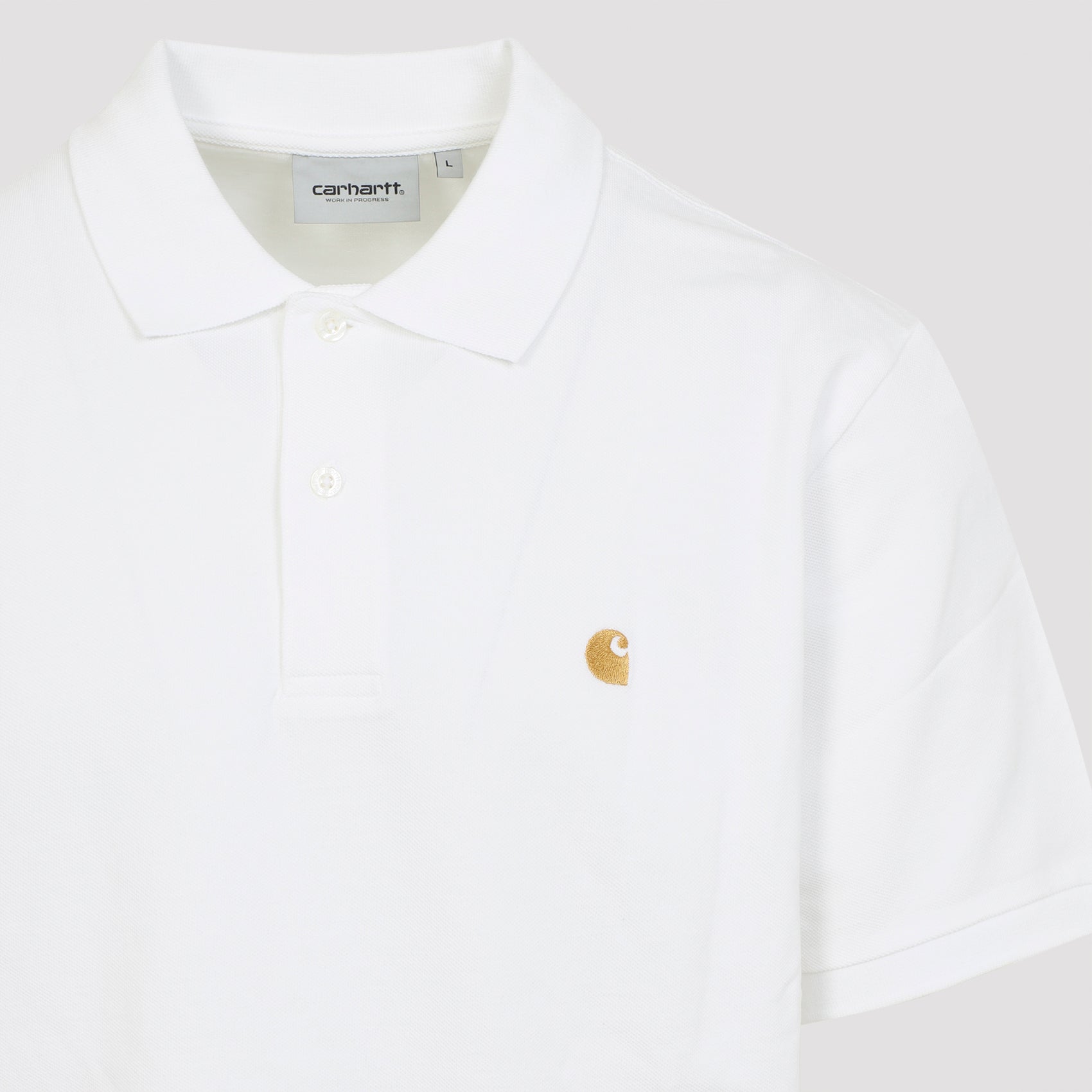 Carhartt Wip Polo - White | 1a99051114f918eba135b6ec601b3b56af78f79d